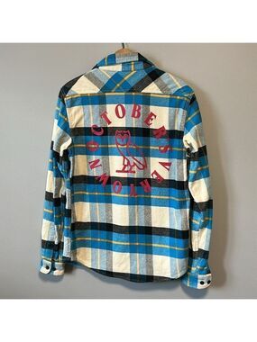 OVO Plaid Flannel Shirt Small